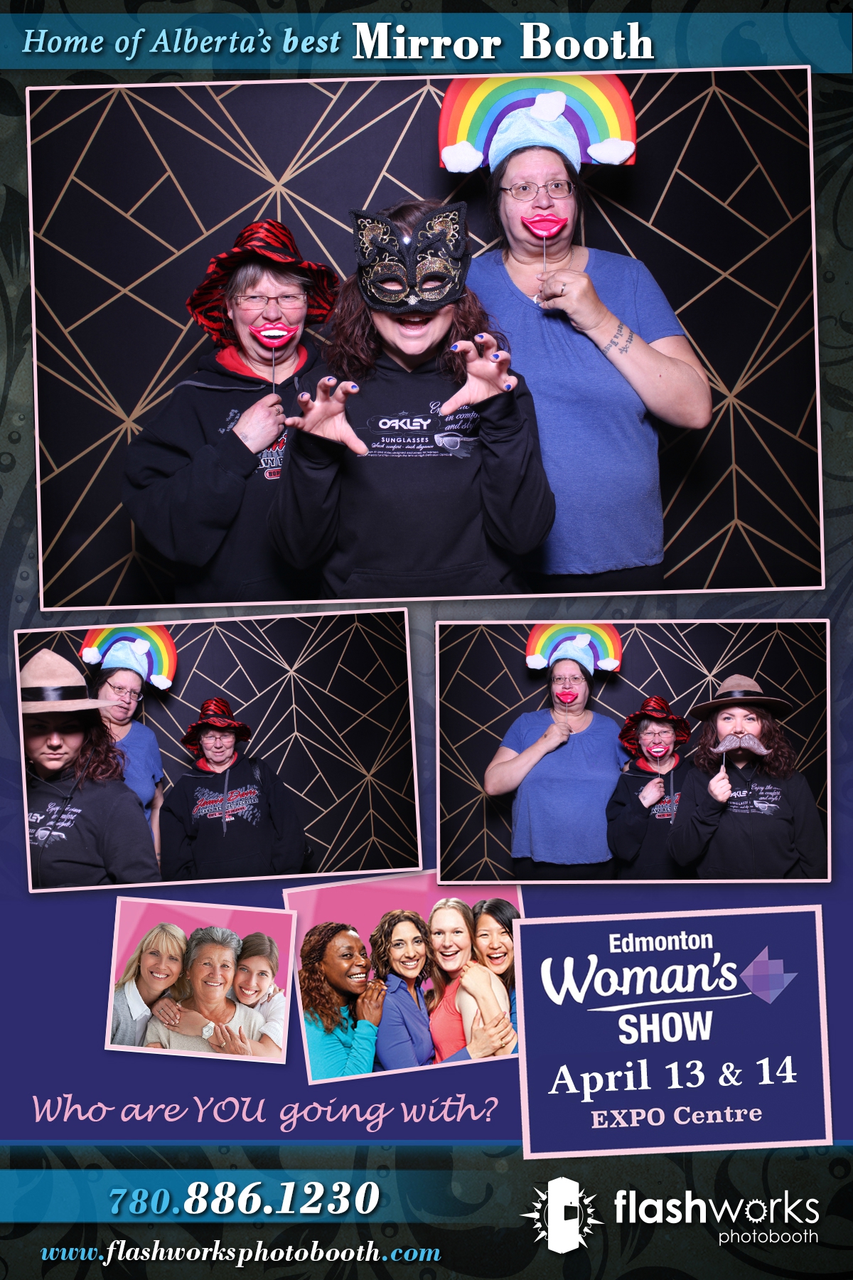 Spring Edmonton Woman's Show 2019 | View more photos from the event at gallery.flashworksphotobooth.com/u/FlashworksPhotoboothInc/Spring-Edmonton-Womans-Show-2019